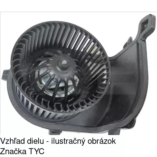 Ventilátory kúrenia POLCAR 2326NU-1