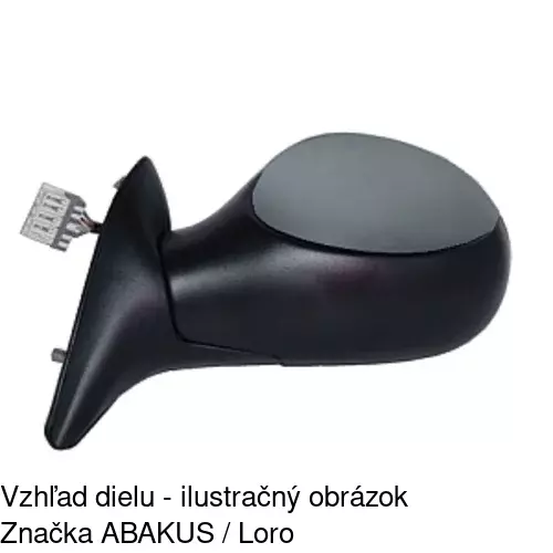 Vonkajšie zrkadlo POLCAR 2327525E - obr. 4