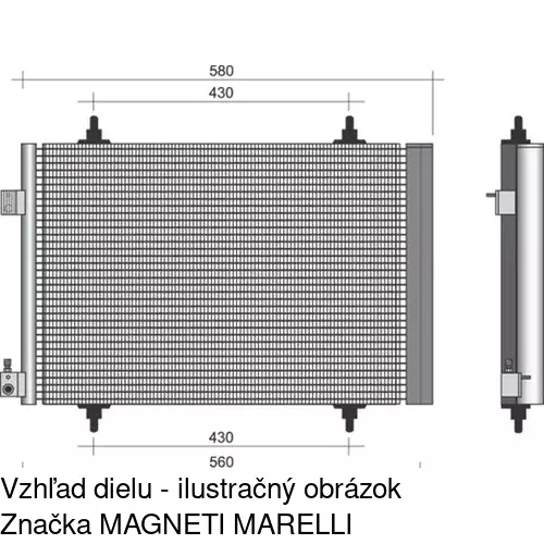 Chladiče klimatizácie POLCAR 2327K8C2S - obr. 3