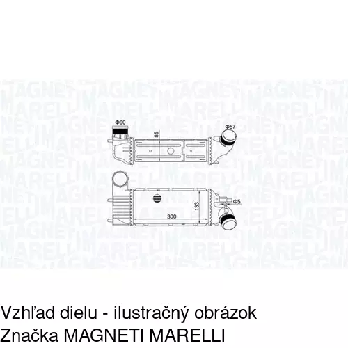 Chladiče vzduchu (Intercoolery) POLCAR 2332J81X