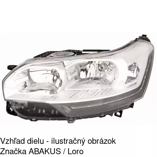 Hlavný reflektor POLCAR 2334092V - obr. 3