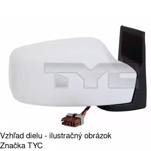 Vonkajšie zrkadlo POLCAR 2380515E - obr. 1