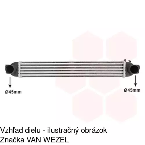 Chladiče vzduchu (Intercoolery) POLCAR 2391J8-1 - obr. 4