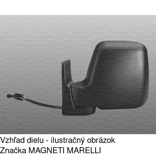 Vonkajšie zrkadlo POLCAR 2395511E - obr. 2