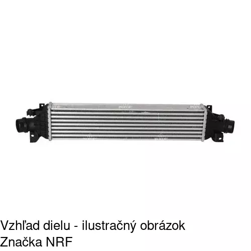 Chladiče vzduchu (Intercoolery) POLCAR 25B1J81X