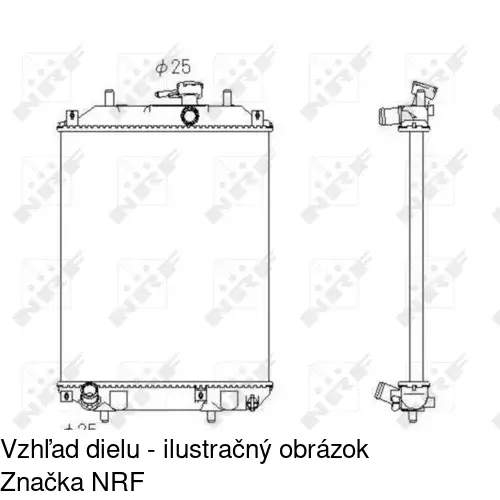 Chladiče vody POLCAR 260408-1 - obr. 1