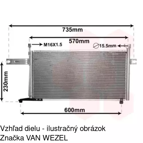 Chladiče klimatizácie POLCAR 2705K8C2S - obr. 3