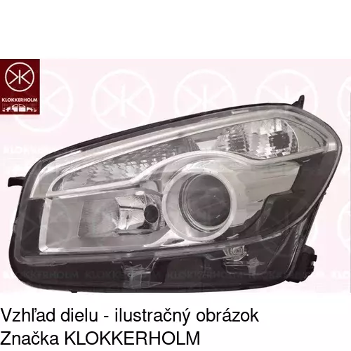 Hlavný reflektor POLCAR 2714101E - obr. 2