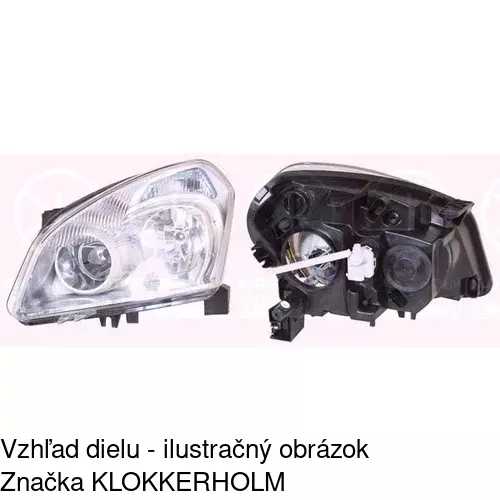 Hlavný reflektor 2759100E /POLCAR/ - obr. 4