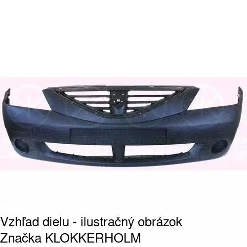 Predný nárazník POLCAR 280007-2