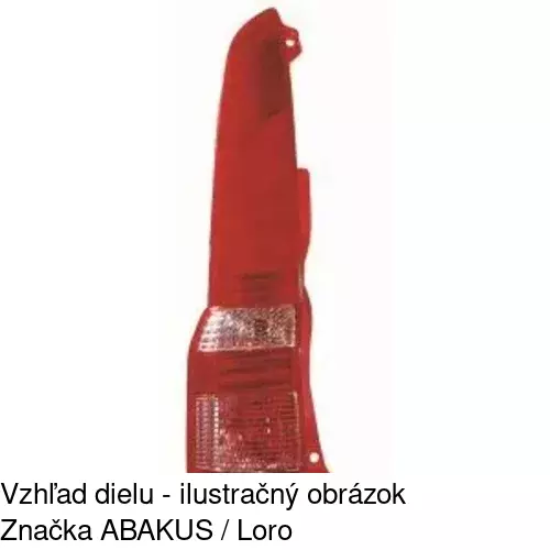 Zadné svetlo POLCAR 300387-U - obr. 3