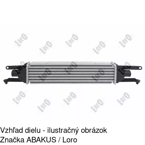 Chladiče vzduchu (Intercoolery) POLCAR 3025J8-2