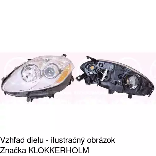 Hlavný reflektor POLCAR 303110-U - obr. 1