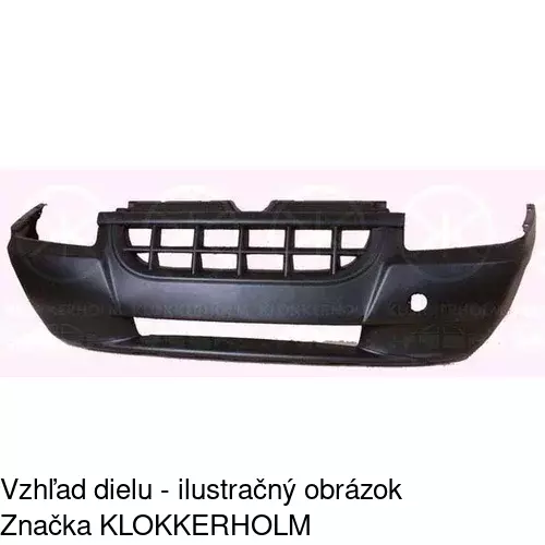 Predný nárazník POLCAR 304007