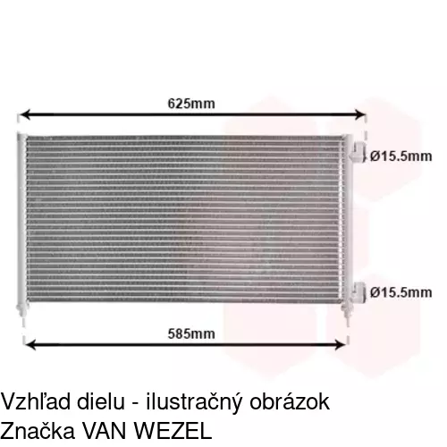 Chladiče klimatizácie POLCAR 3040K8C3 - obr. 5