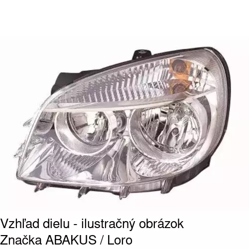 Hlavný reflektor POLCAR 304110-E - obr. 4