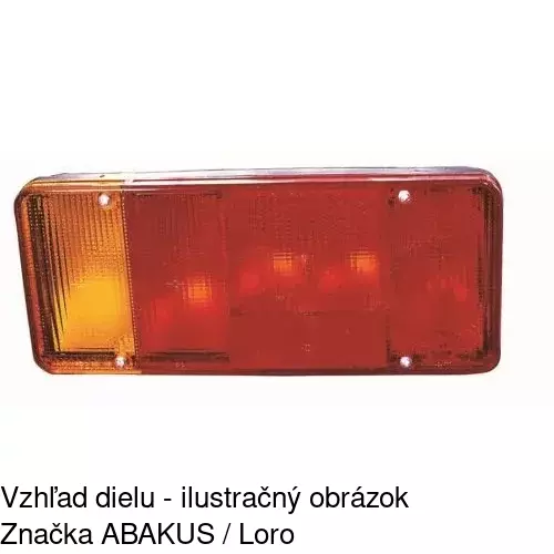 Zadné svetlo POLCAR 3050878X - obr. 1