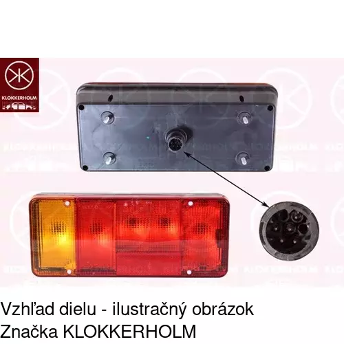 Zadné svetlo POLCAR 3050878X - obr. 3