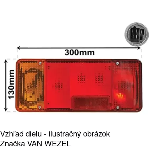 Zadné svetlo POLCAR 3050878X - obr. 5