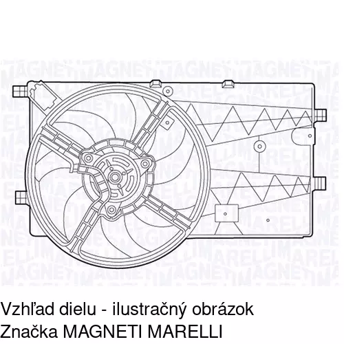 Ventilátory chladičov 308523W2 /POLCAR/ - obr. 1