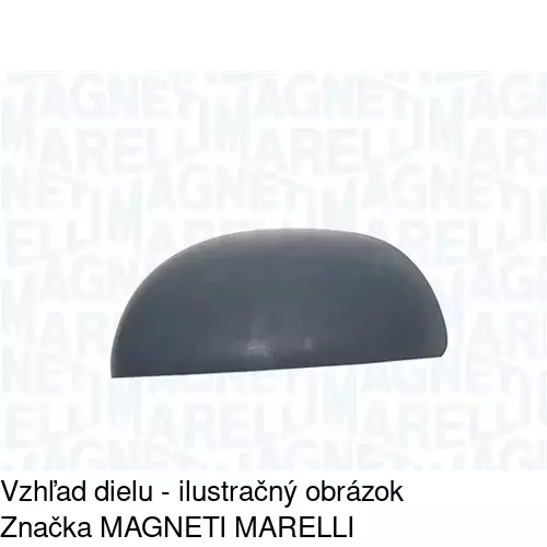 Rám vonkajšieho zrkadla 30L154PE /POLCAR/ - obr. 1