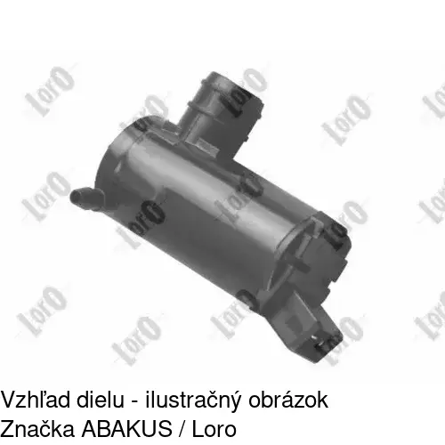 Pumpička ostrekovača POLCAR 3209PS-1 - obr. 5