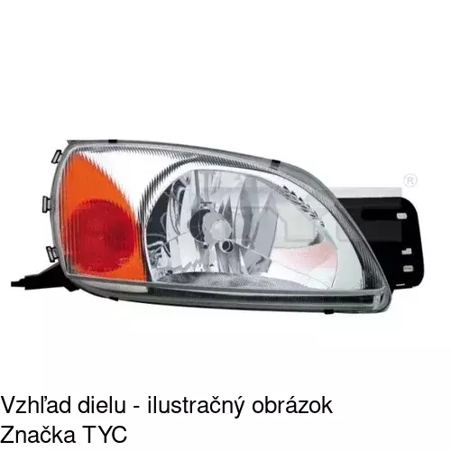 Hlavný reflektor POLCAR 3211100E