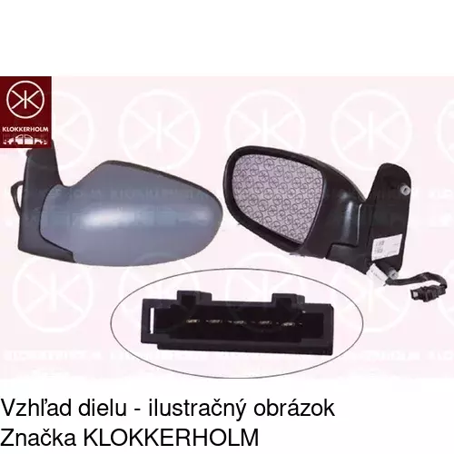 Vonkajšie zrkadlo POLCAR 3241514E - obr. 4