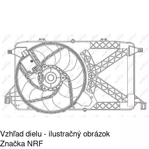 Ventilátory chladičov POLCAR 324823W1 - obr. 2