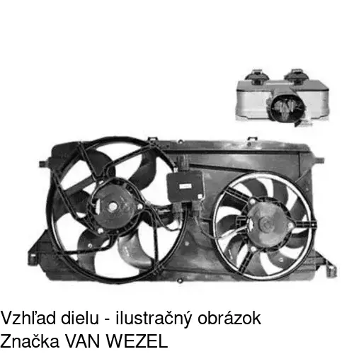 Ventilátory chladičov POLCAR 324823W2 - obr. 2