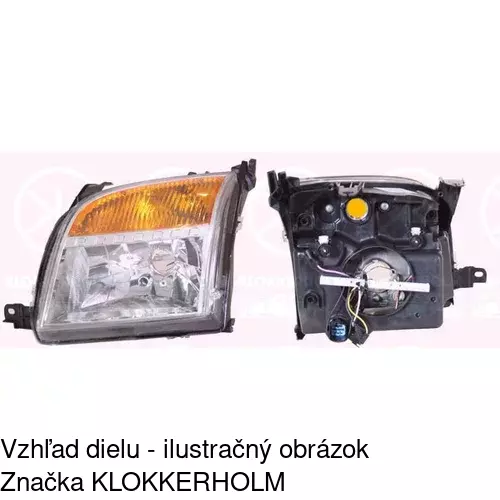 Hlavný reflektor POLCAR 325809-E - obr. 1