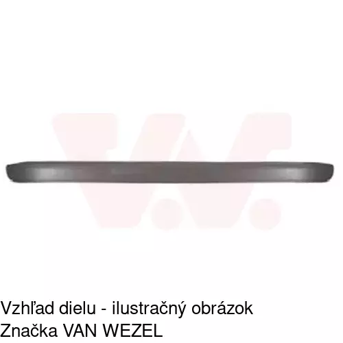 Lišta nárazníka POLCAR 404296-4 - obr. 1