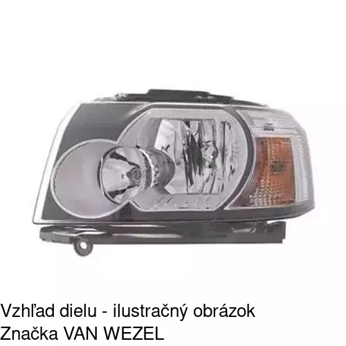 Hlavný reflektor POLCAR 431209-T