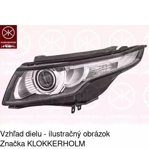 Hlavný reflektor POLCAR 43Y110-H