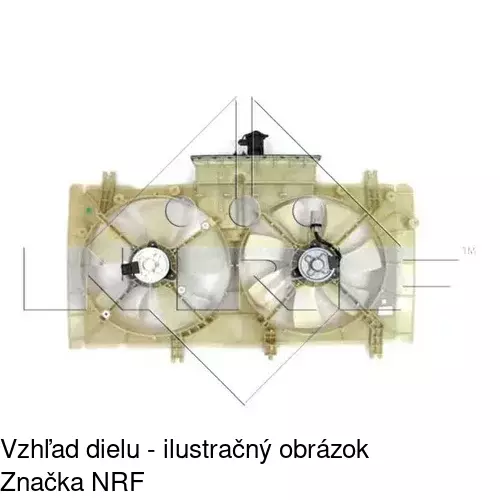 Ventilátory chladičov 451923W1 /POLCAR/