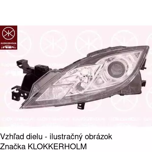 Hlavný reflektor POLCAR 4560093E