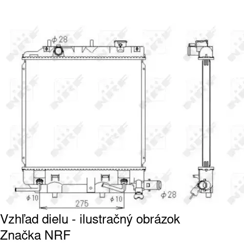 Chladiče vody POLCAR 457108-2