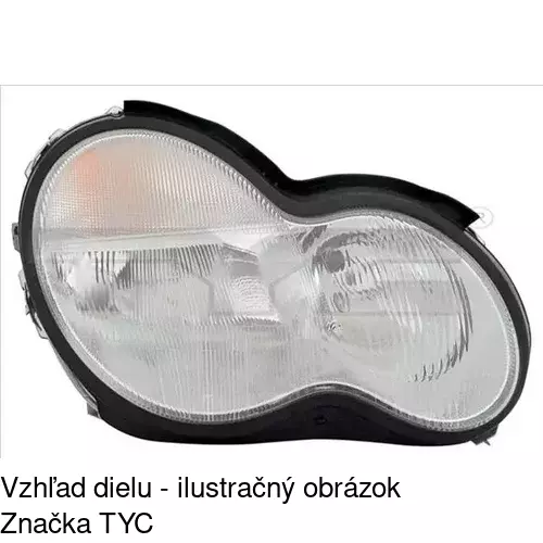 Hlavný reflektor POLCAR 500310-U