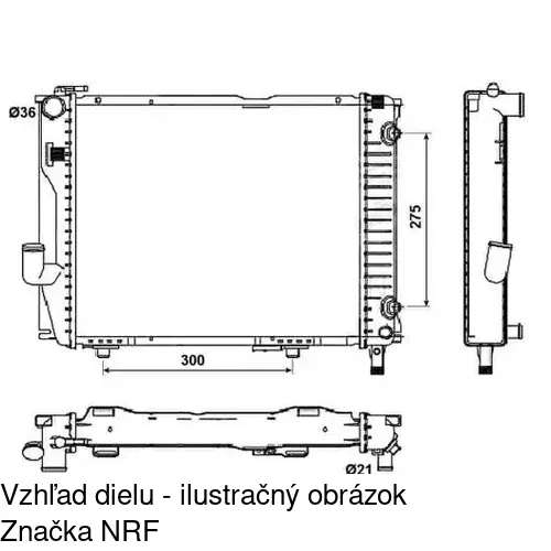 Chladiče vody POLCAR 50140804