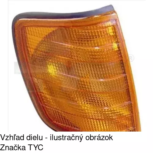 Predná smerovka POLCAR 5014190E