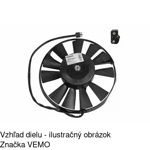 Ventilátory chladičov POLCAR 501423W1 - obr. 1