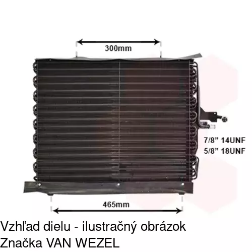 Chladiče klimatizácie POLCAR 5014K8A6 - obr. 2