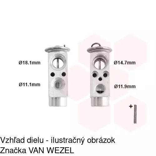 Expanzný ventil 5025KZ-1 /POLCAR/ - obr. 3