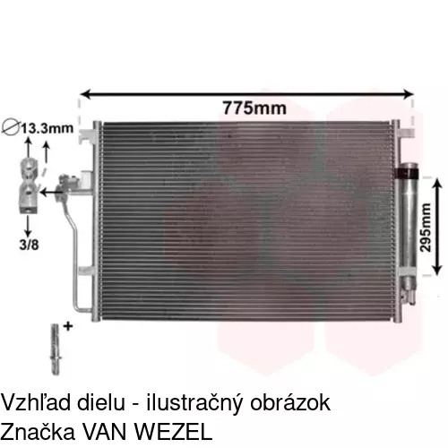 Chladiče klimatizácie POLCAR 5065K8C1 - obr. 4