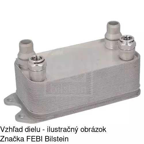 Chladiče oleja POLCAR 5070L81X