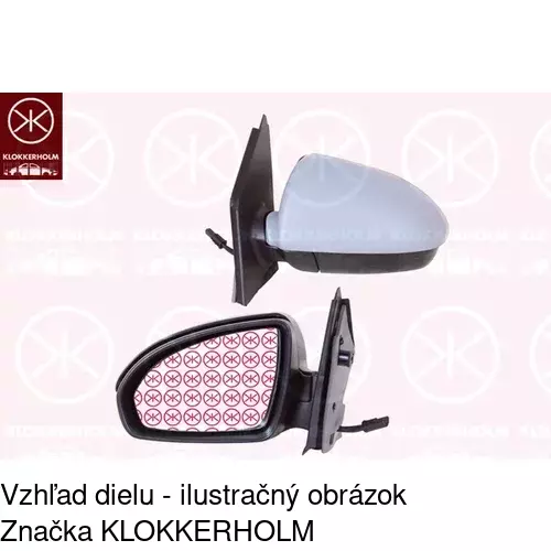 Vonkajšie zrkadlo POLCAR 5098524E - obr. 2