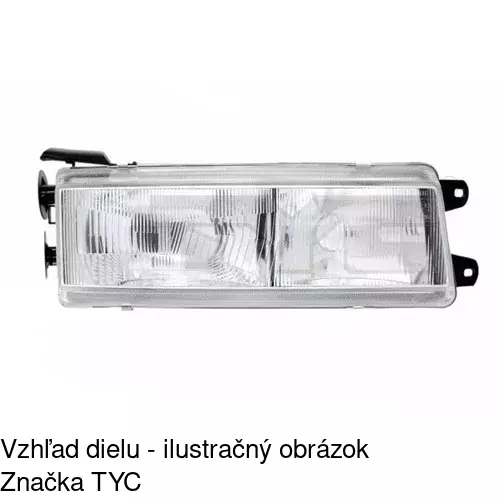 Hlavný reflektor POLCAR 5217090E