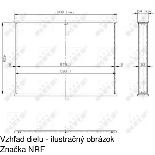 Chladiče vody POLCAR 527008-5