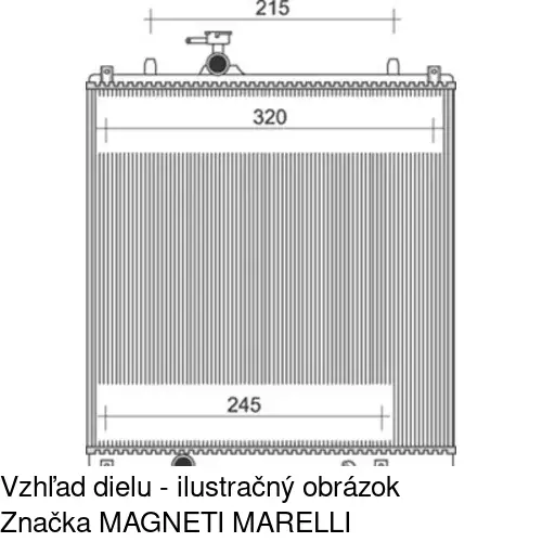 Chladiče vody POLCAR 550308-1