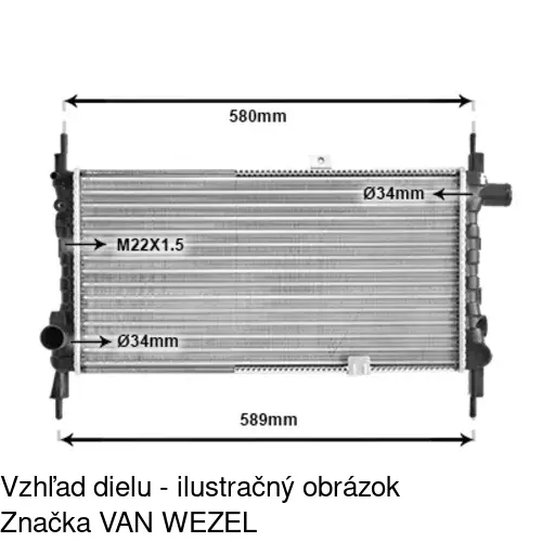 Chladiče vody POLCAR 550508-1 - obr. 4